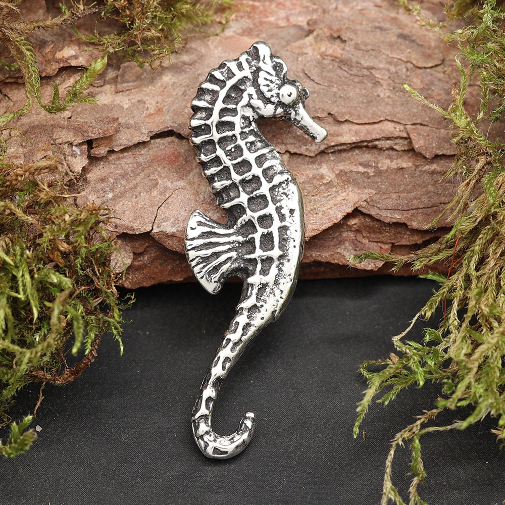 Seepferdchen Anhänger 925 Silberschmuck Kettenanhänger