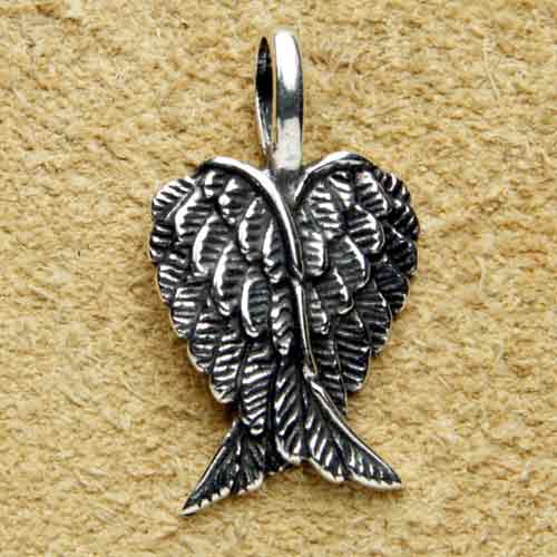 Engelsflügel Schmuck Kettenanhänger 925 Silber