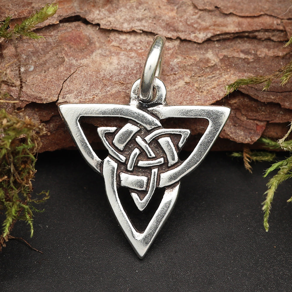 Keltische Drei Silber Schmuckanhänger  Kettenanhänger 925 Sterlingsilber