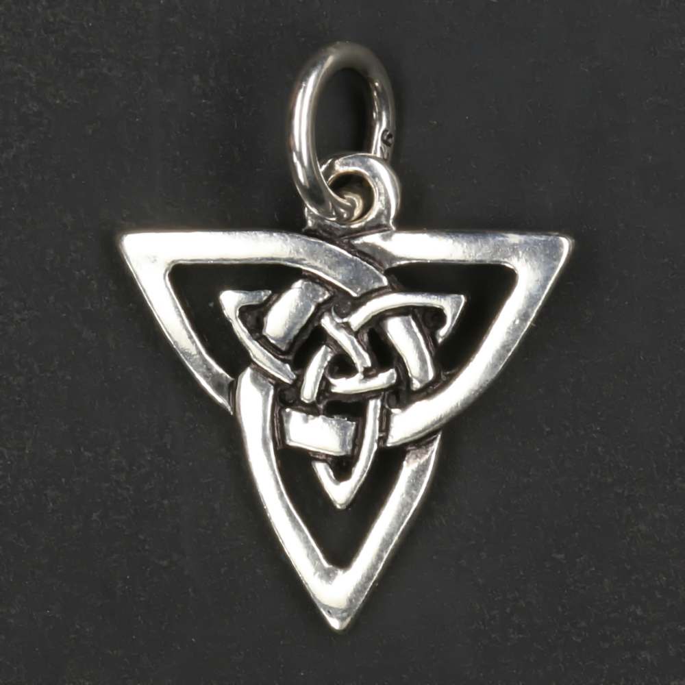 Keltischer Silber Schmuck Anhänger Sterlingsilber zarter Kettenanhänger
