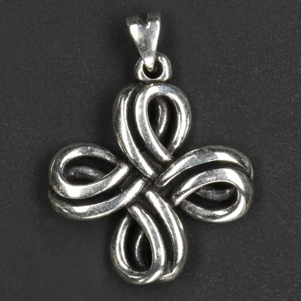Keltisches Kleeblatt Silberschmuck Anhänger 925/000 Silber
