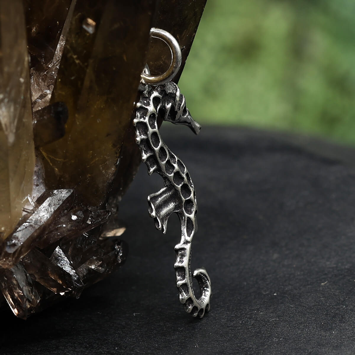 Seepferdchen Silberschmuck Anhänger 925 Silber Meer
