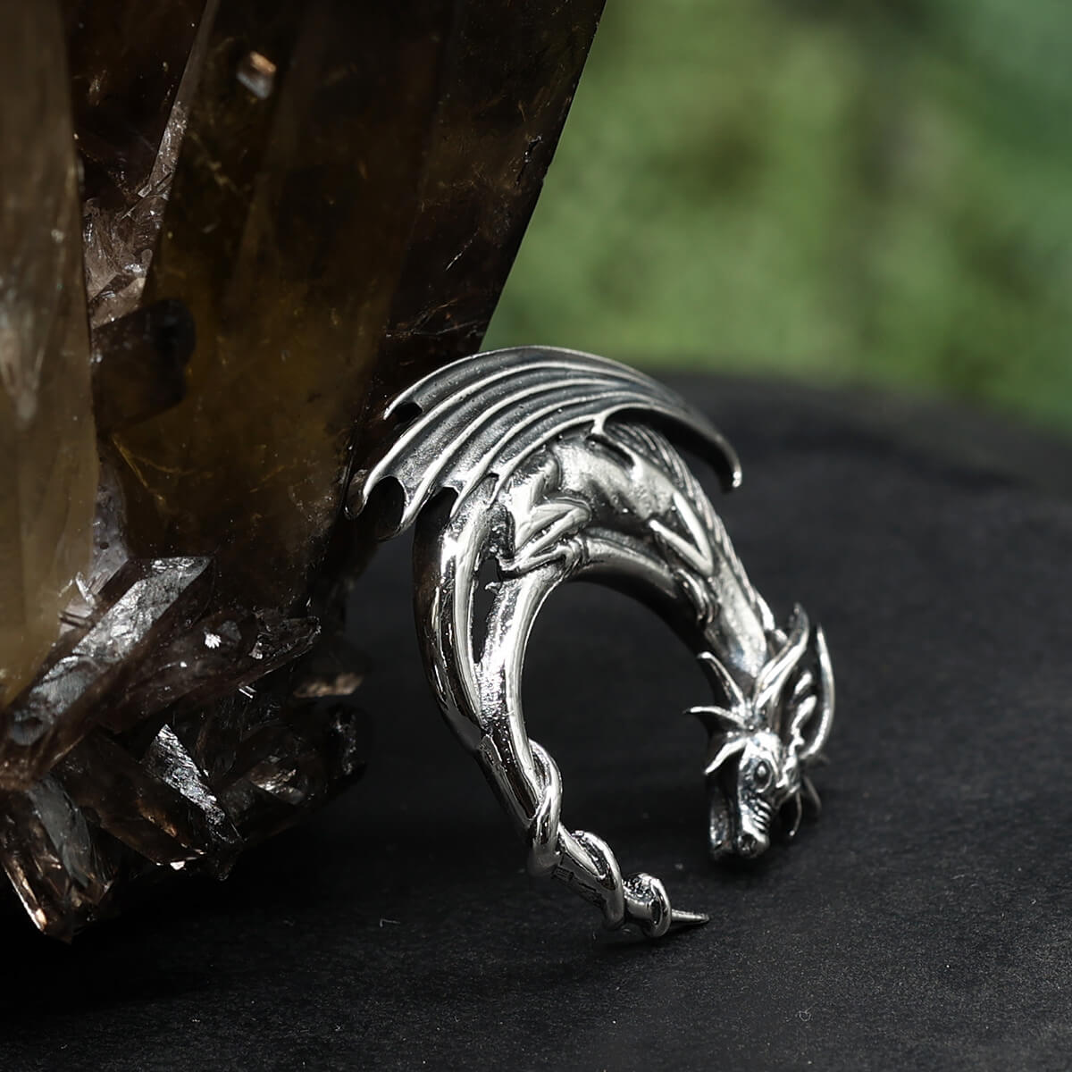 Drachen Silberschmuck Anhänger 925 Silber