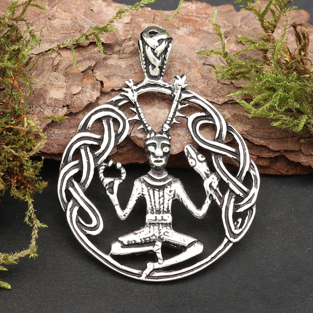 Cernunnos Ketten Anhänger Silber 925 Schmuckanhänger