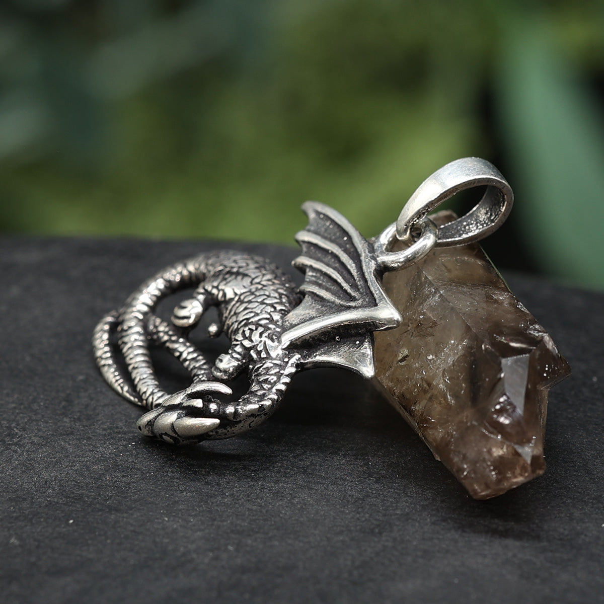 Drache Kettenanhänger Silberschmuck 925 Silber Anhänger
