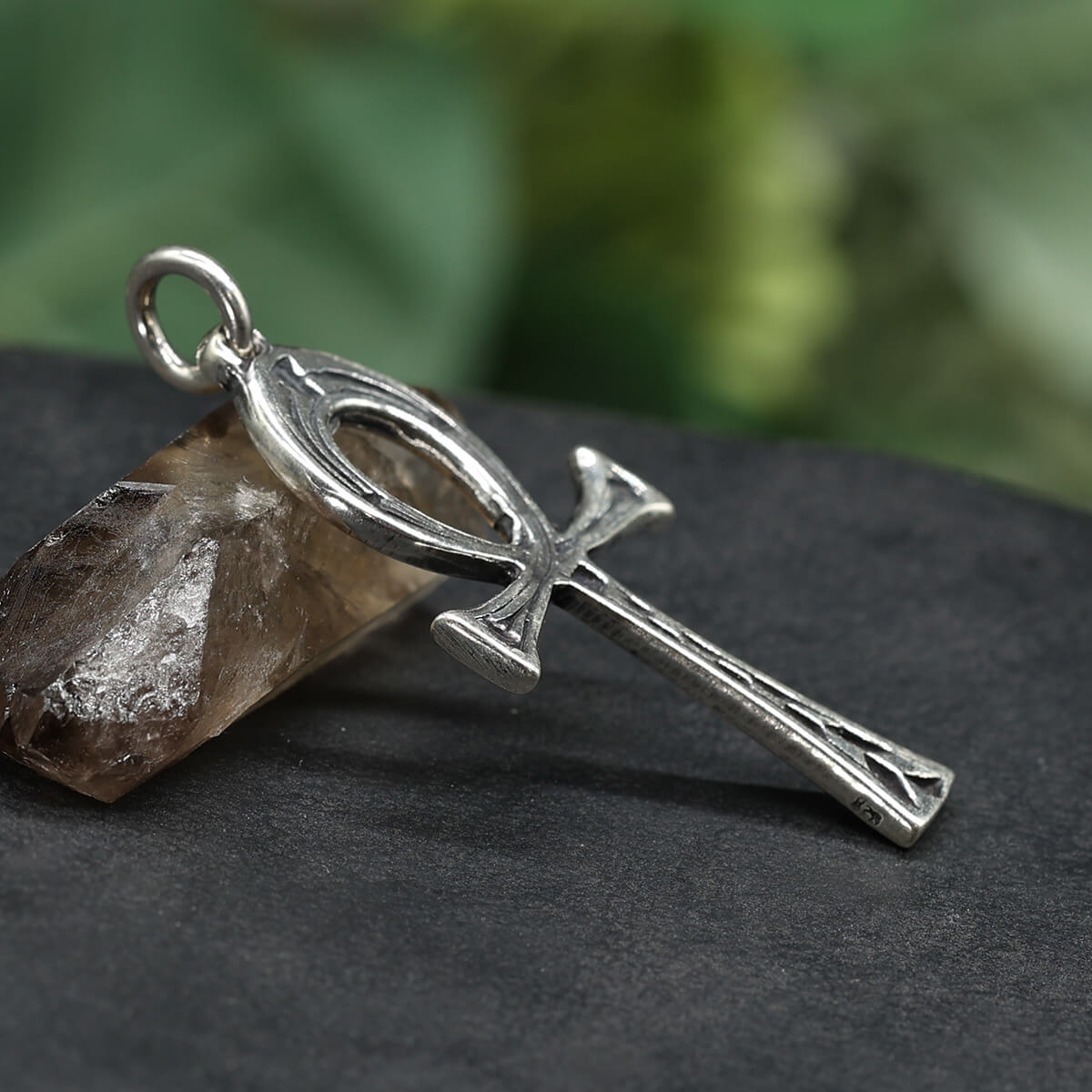 Ankh Silberschmuck ägyptischer Kettenanhänger 925 Silber