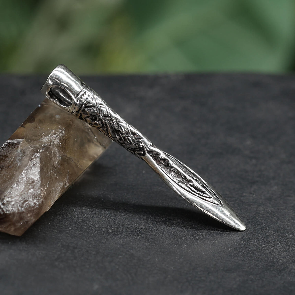 Speerspitze Silberschmuck Kettenanhänger 925 Silber
