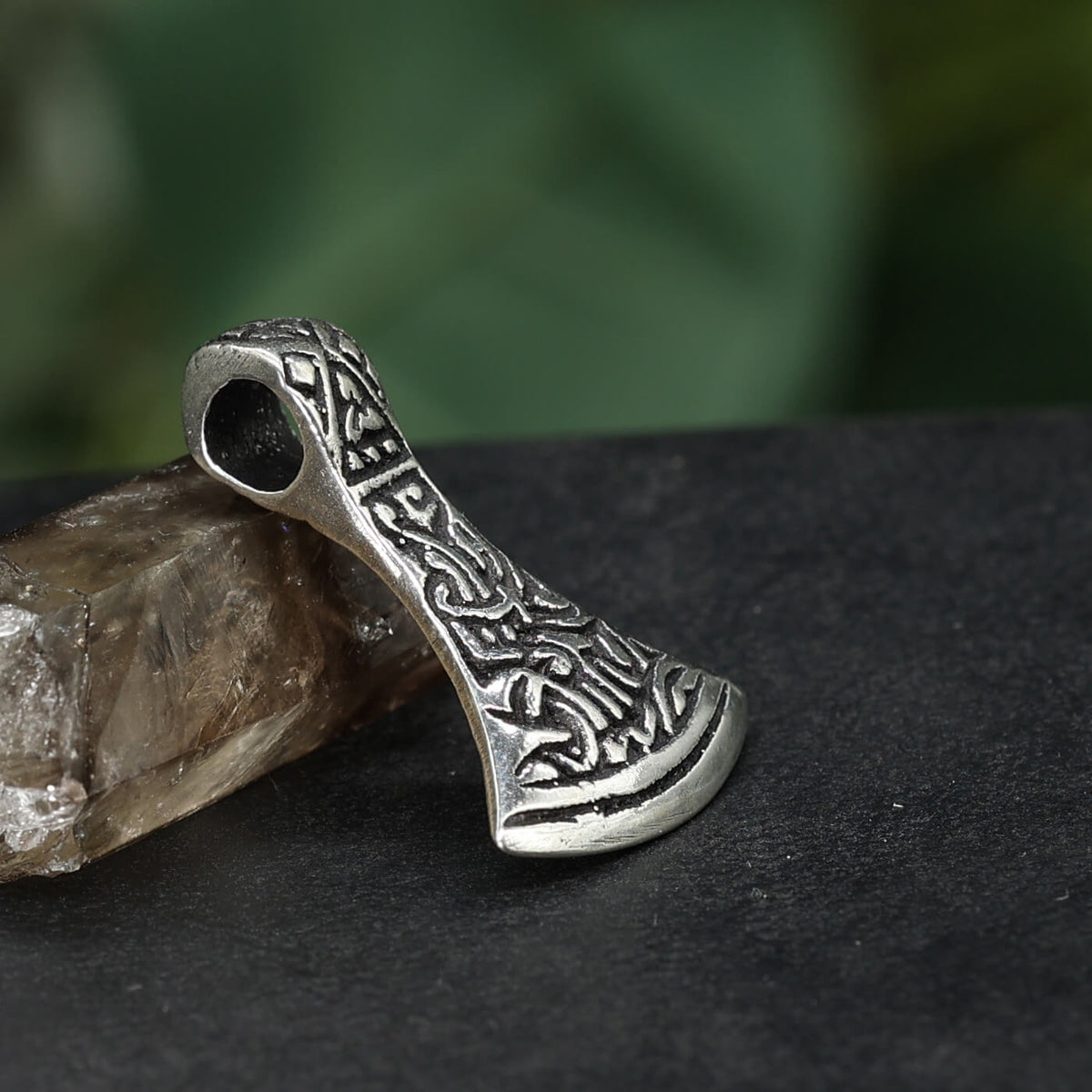 Wikinger Axt Silberschmuck Anhänger Silber