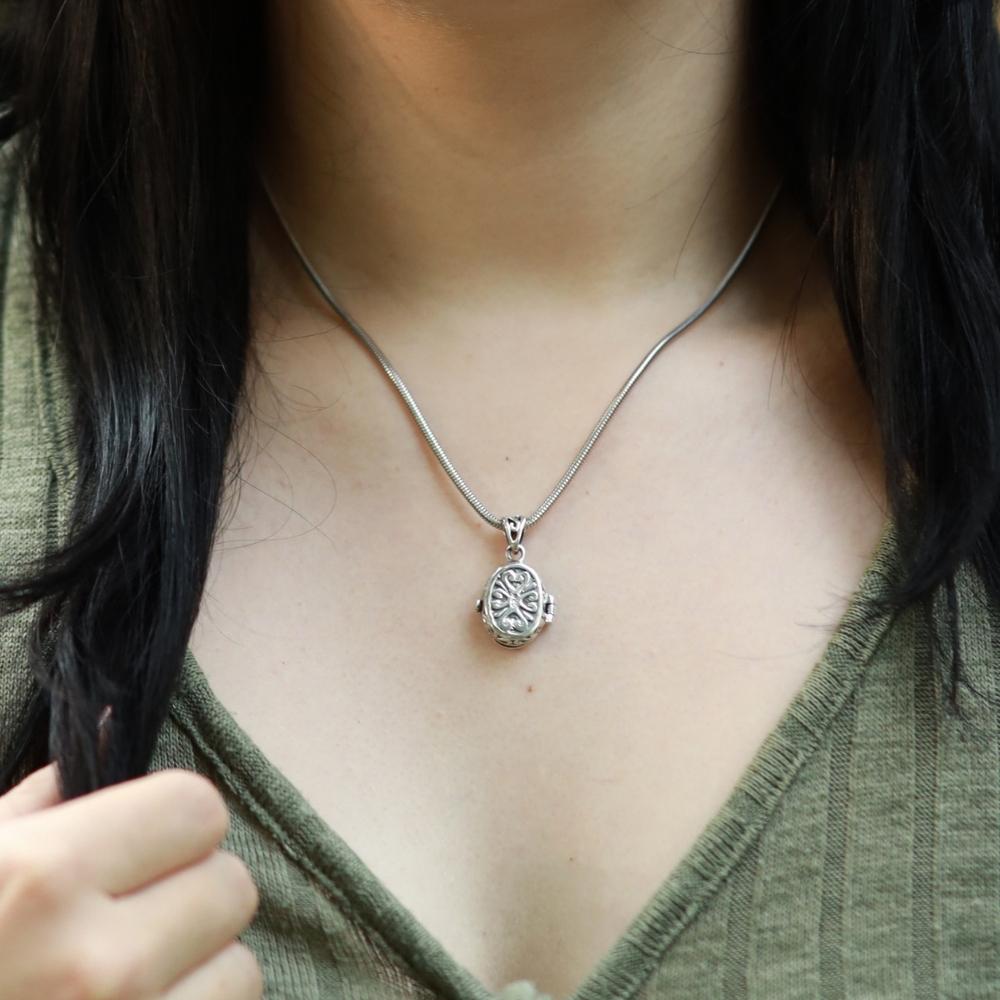 Medaillion Sterlingsilber Gothic Schmuck 
