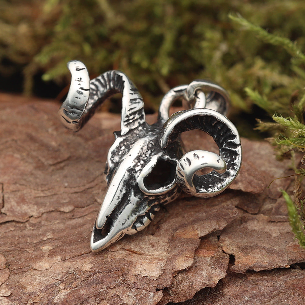 Widder Silberschmuck Kettenanhänger 925 Silber