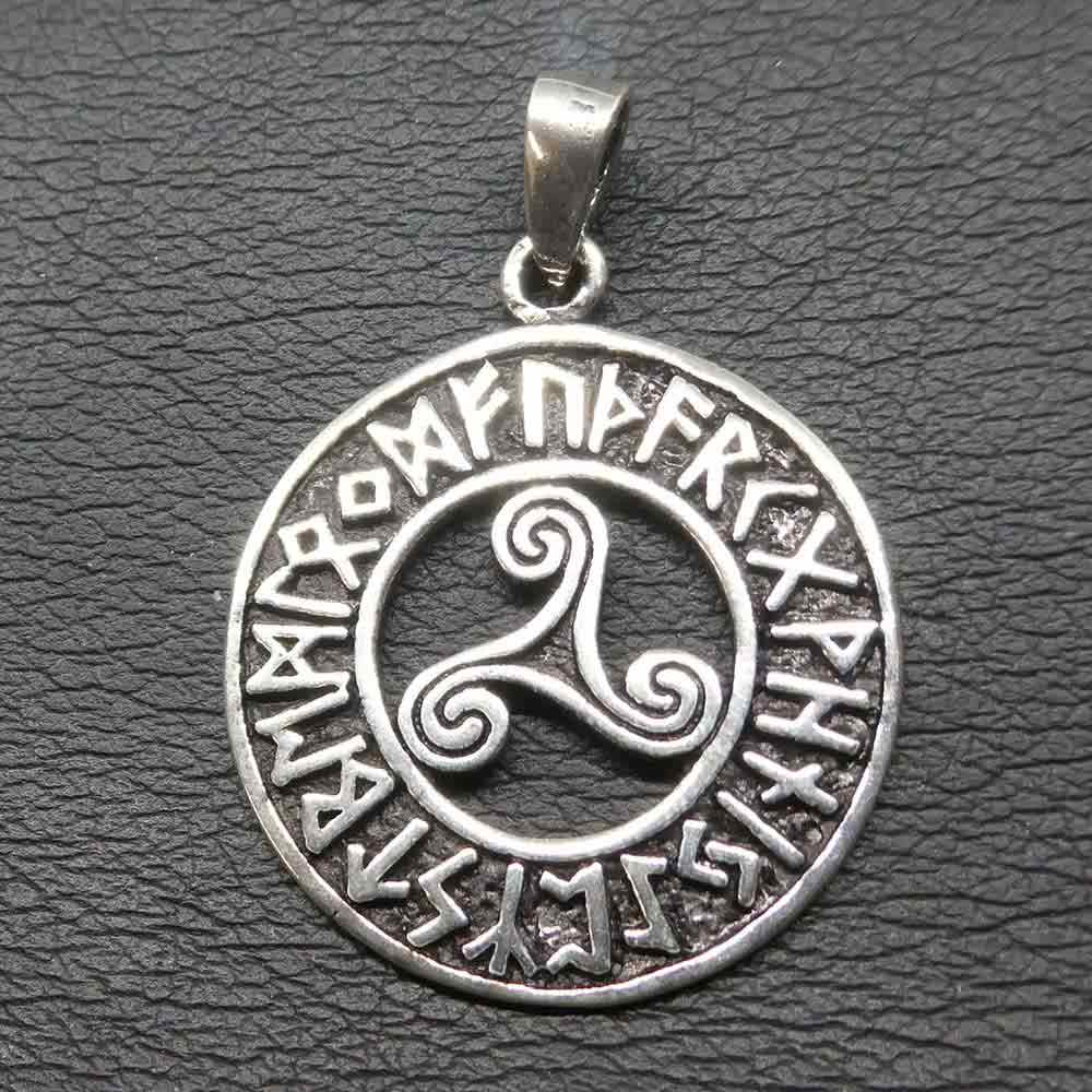Triskel Runen Schmuck Silber keltisch