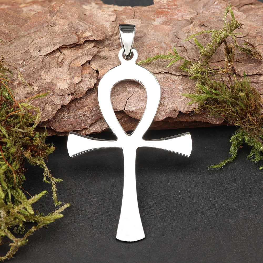 Ankh 925 Silber Kettenanhänger ausgefallener Silberschmuck