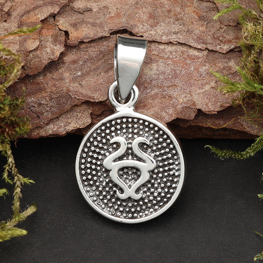 Sternzeichen Stier Anhänger 925er Silber Astrologie Tierkreiszeichen Schmuck