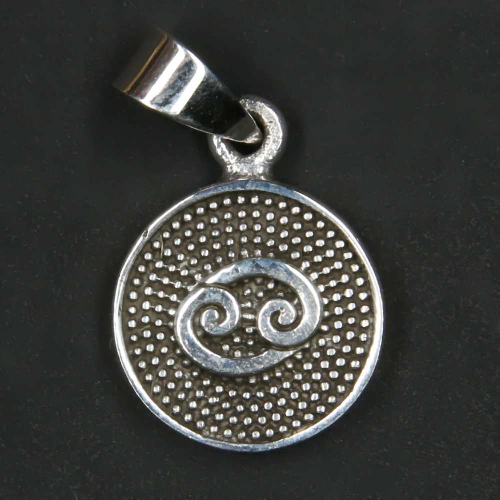Krebs Schmuck Tierkreiszeichen Symbol Sternzeichen