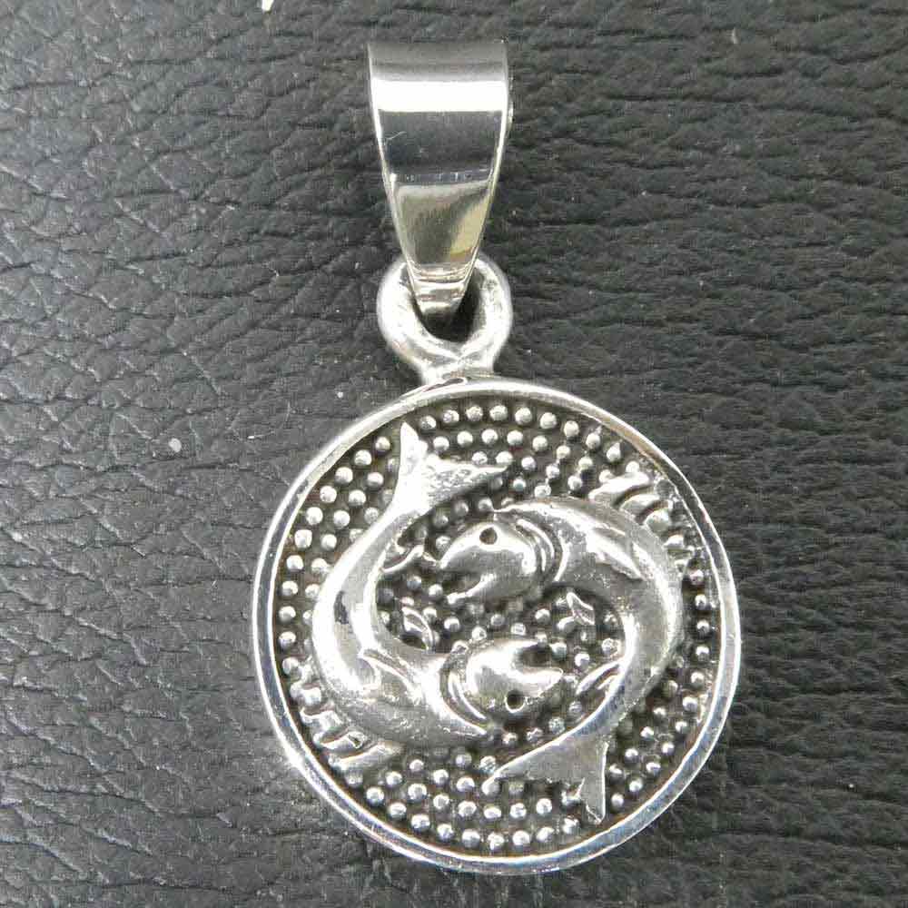 Fische Sternzeichen Silber Schmuck Tierkreis astrologie