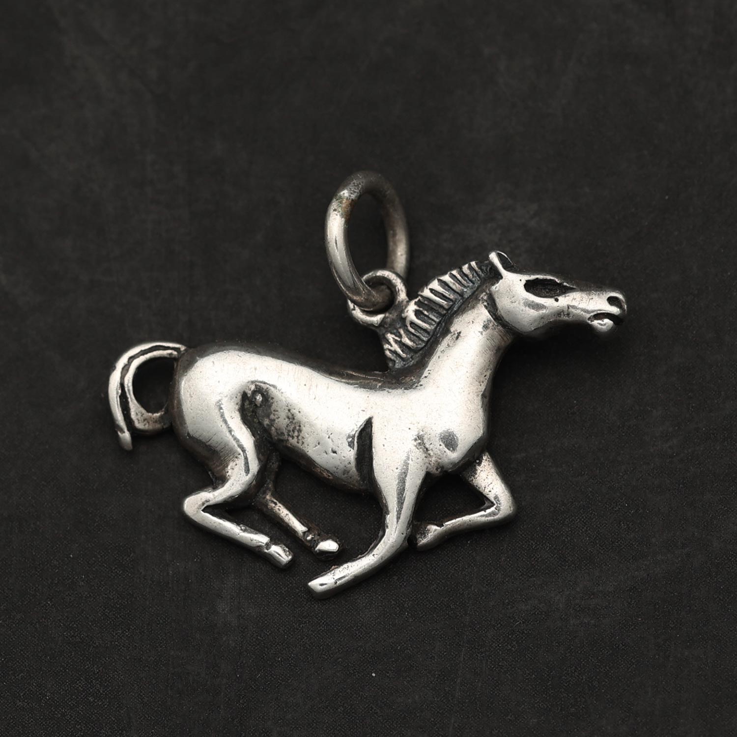 Pferd Silber Anhänger 925 Sterlingsilber Ausstellungsstück
