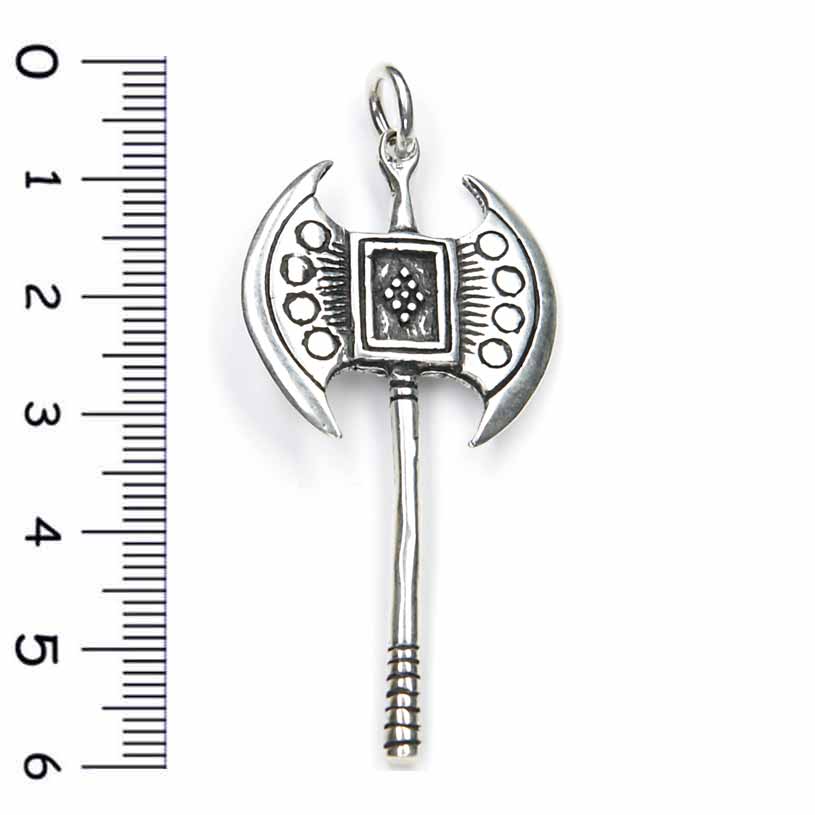 Axt Silberschmuck Gothik