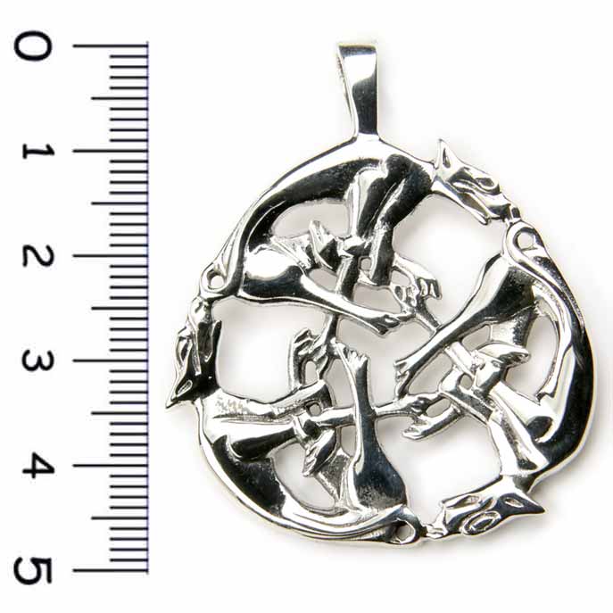 Silberanhänger Kelten Design