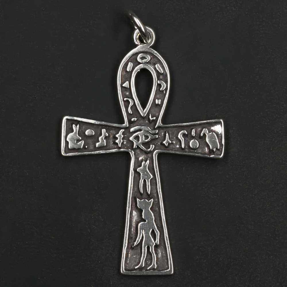 Ankh Hiroglyphen 925 Silber Kettenanhänger ausgefallener Anhänger ägypthen