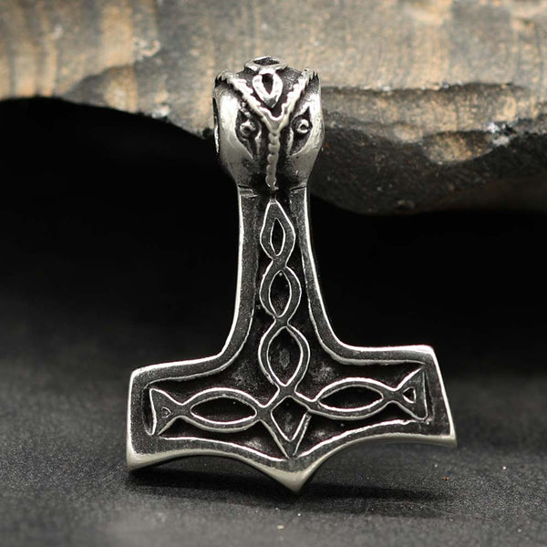 Thors Hammer Anhänger Aus 925 Sterling Silber - Wikinger, Kelten, Ger, 27,90
