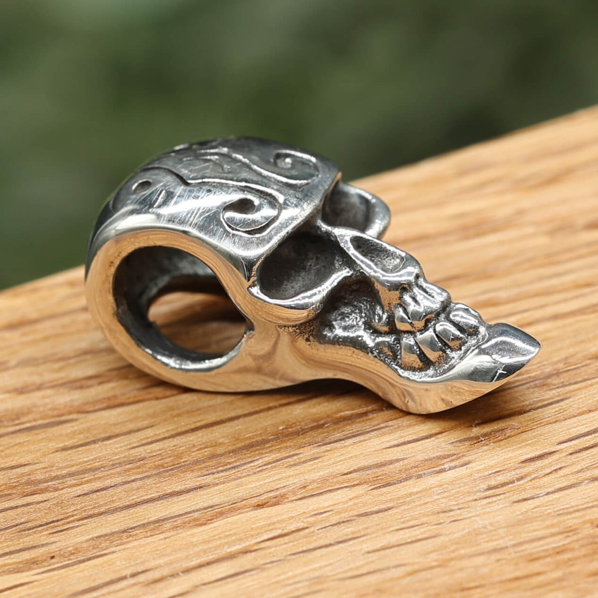 Totenkopf Silberschmuck Anhänger 925er Silber