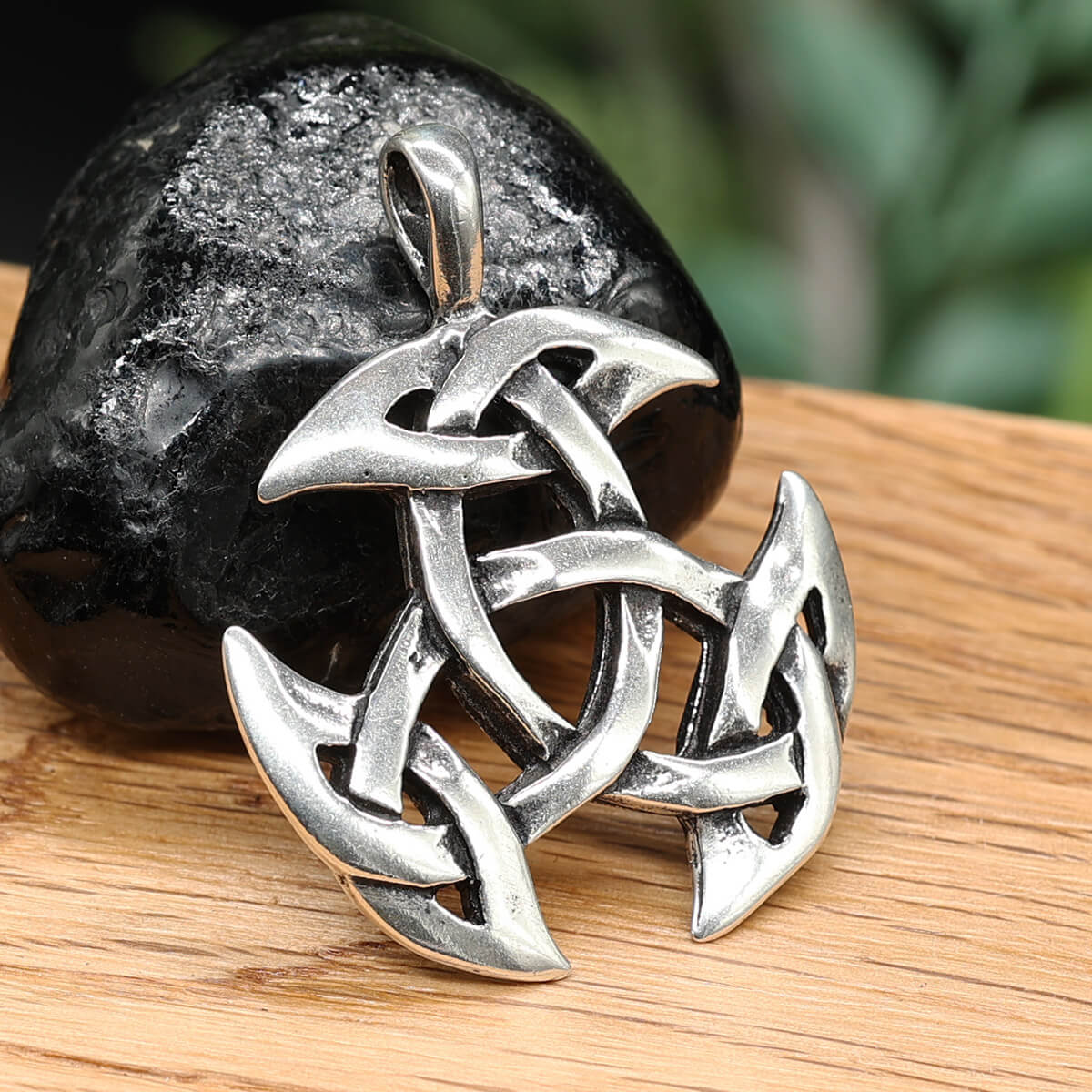Keltisch Silber Anhänger Schmuck Halskette