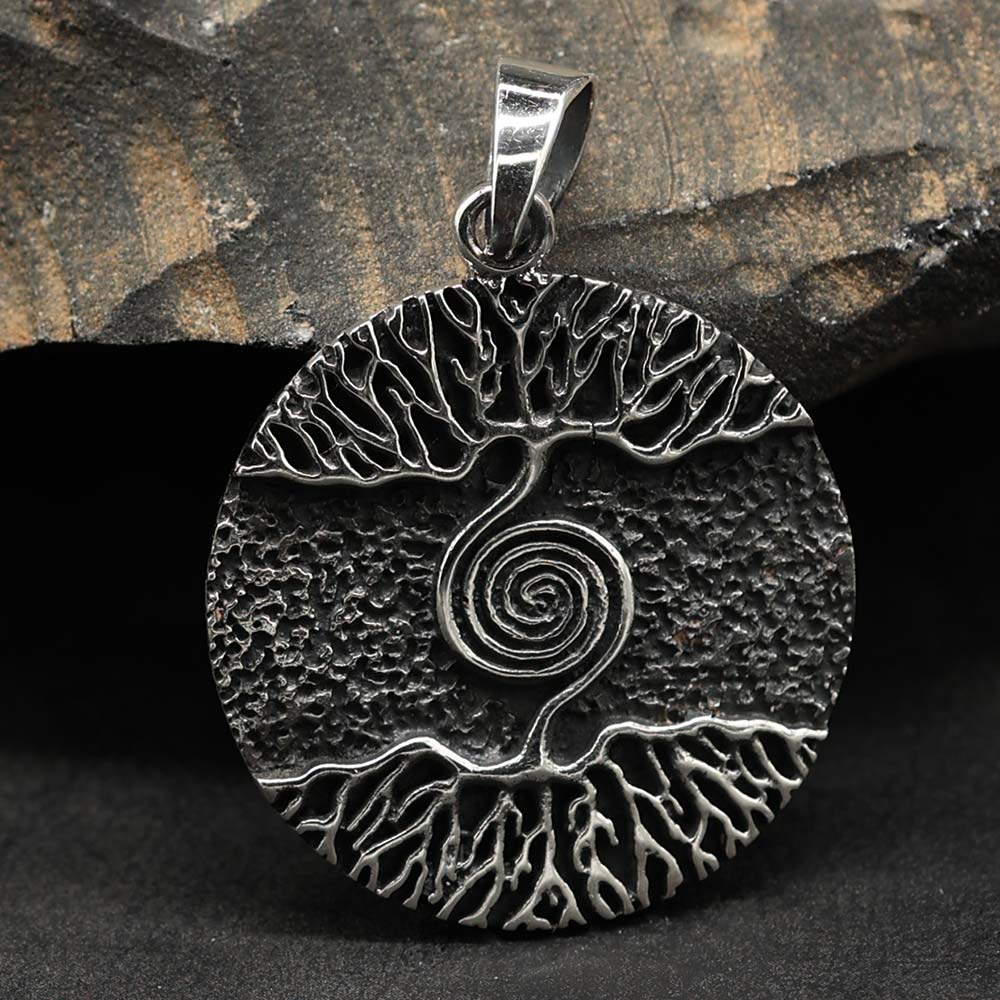 Sonne Anhänger Lebensbaum 925 Silber Anhänger ausgefallenes Design