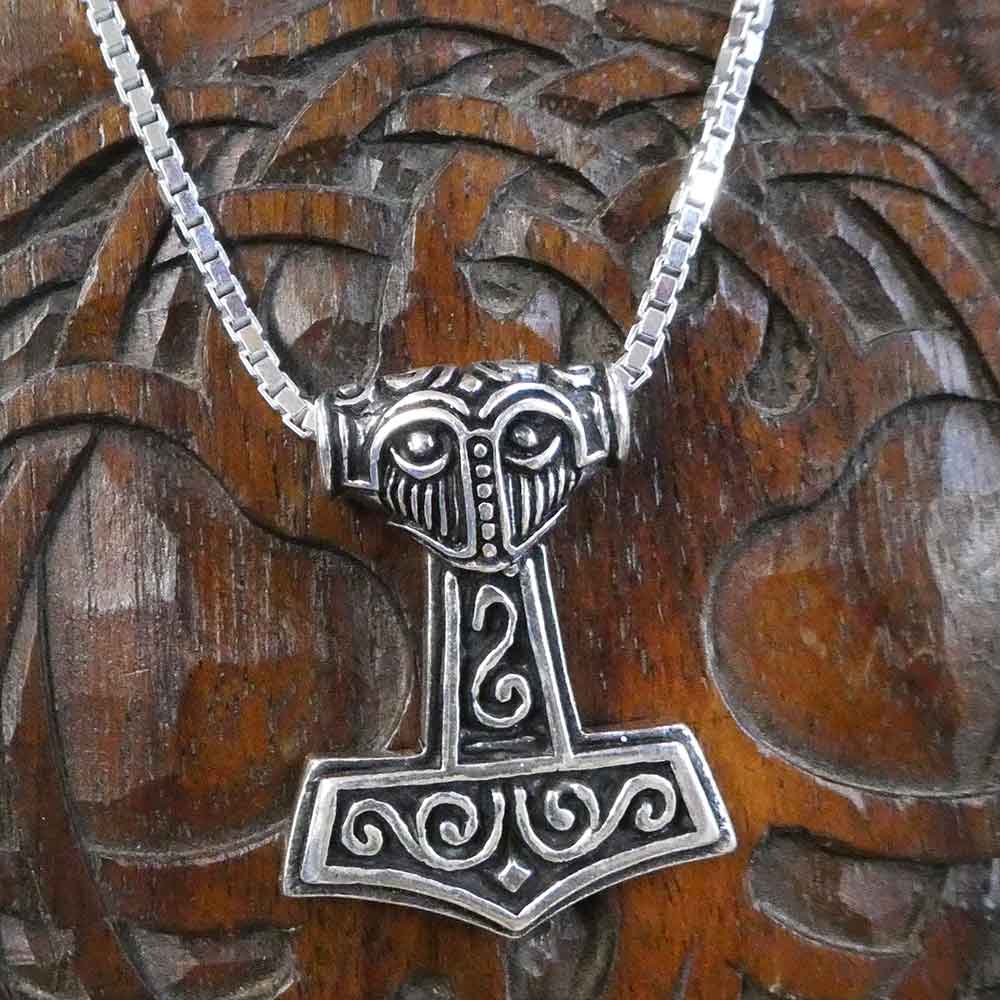 Thors Hammer Mjölnir Silberkette