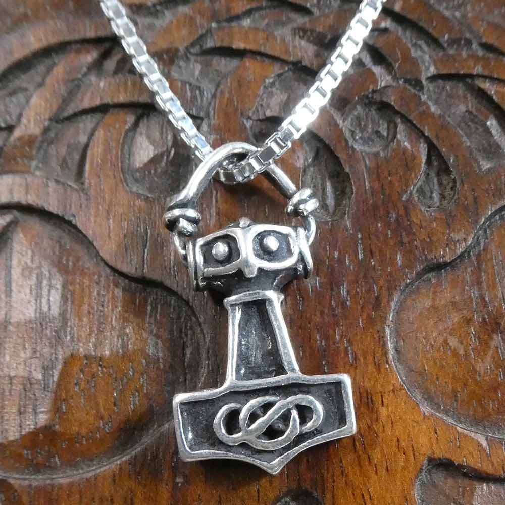 Thors Hammer Mjölnir Silberkette