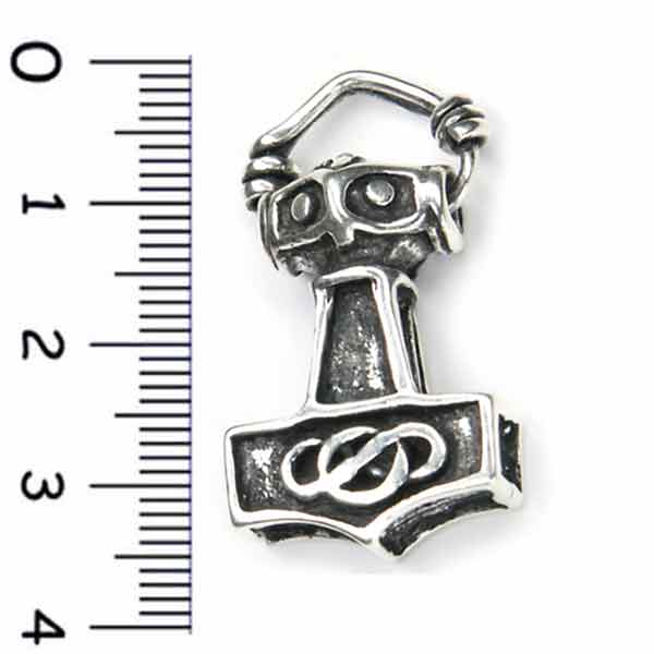Thor Hammer Silberanhänger Mjölnir