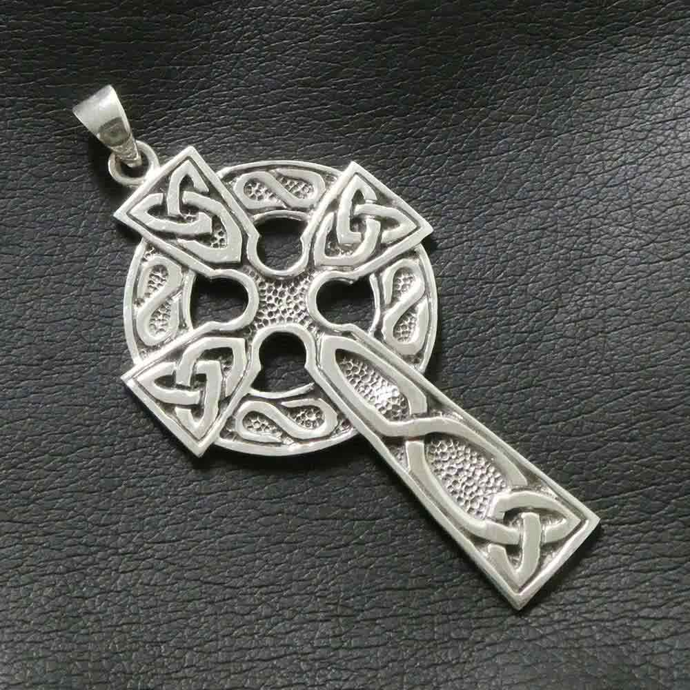 Keltenkreuz Schmuck keltisch kreuz Anhänger 925 Silber nordisch 