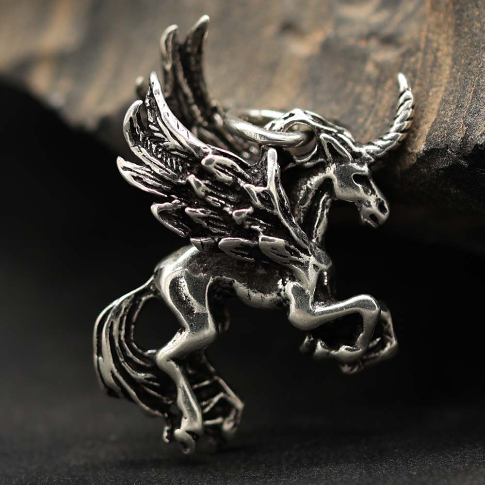Pegasus Fantasy Silberanhänger 925 sterling Silber Kettenhänger fantasievoll