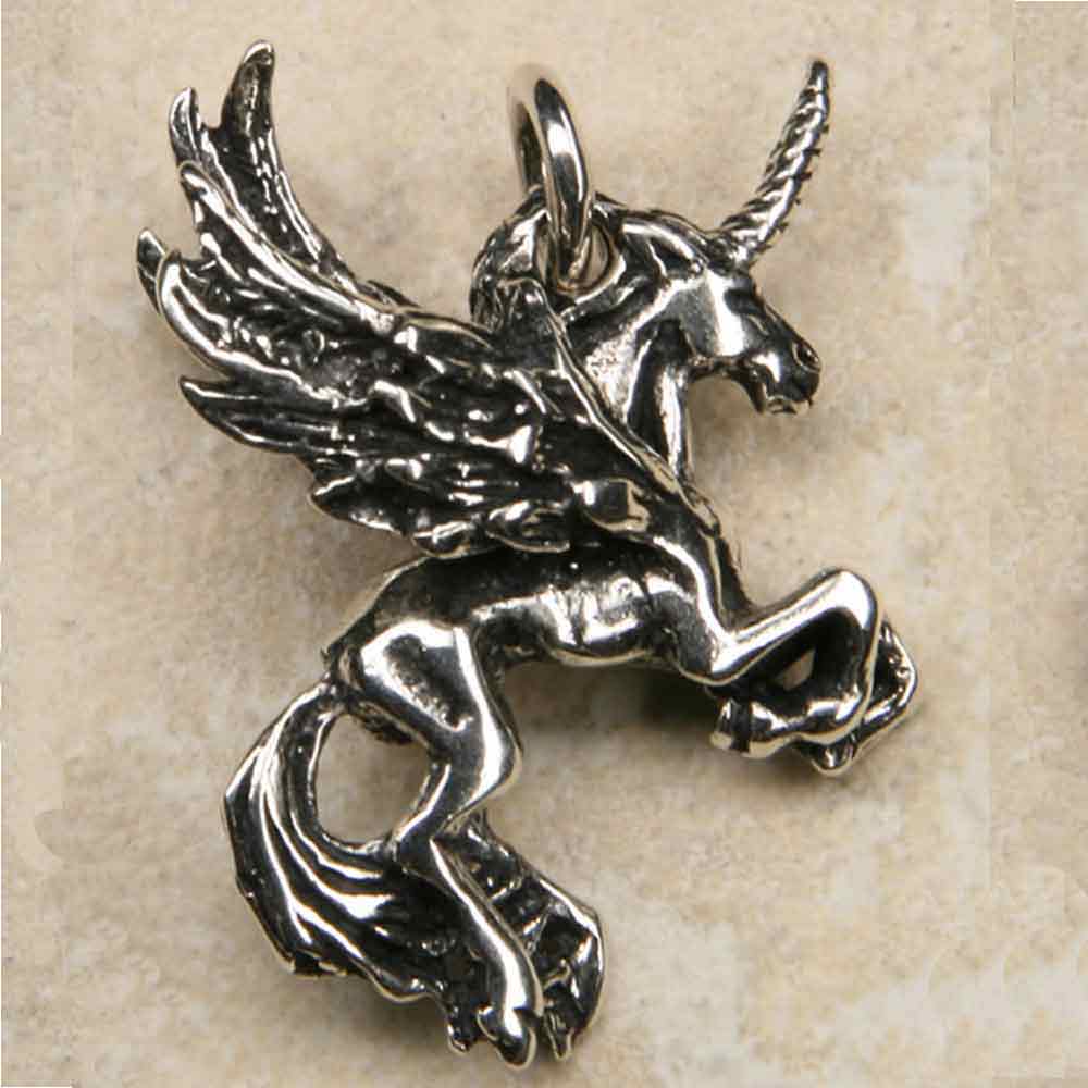 Pegasus Fantasy Silberanhänger 925 sterling Silber Kettenhänger fantasievoll