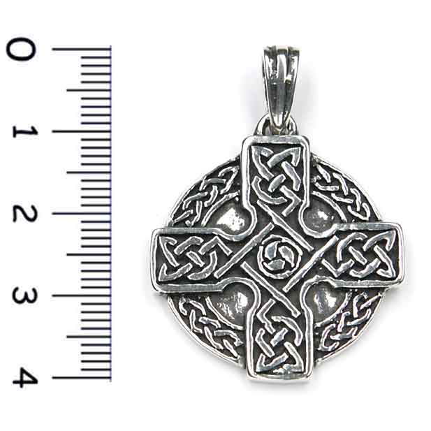 Keltisches Kreuz Kette Silber