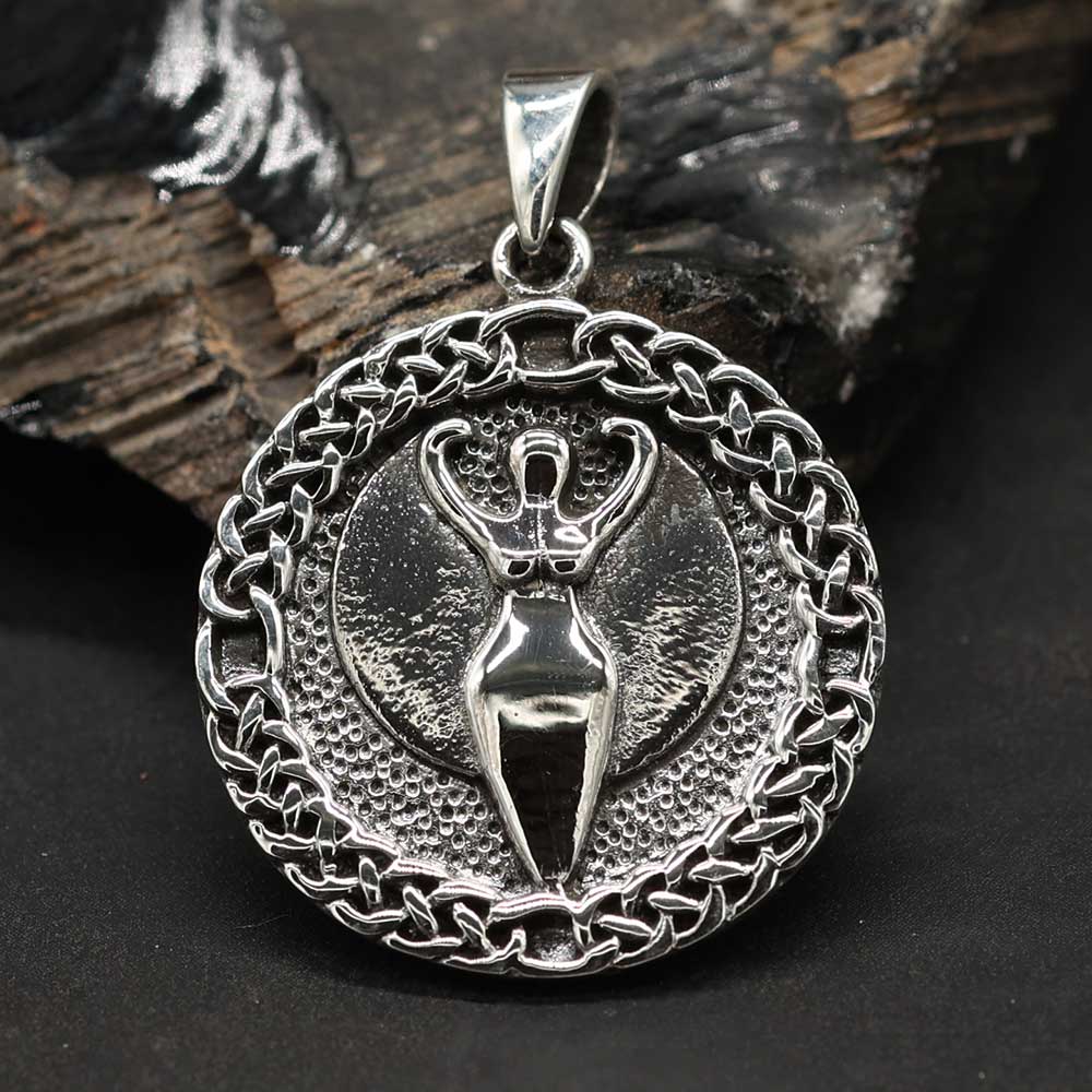 Engel Anhänger Silber keltischer Kettenanhänger Sterlingsilber