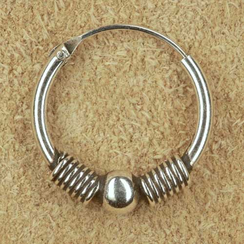 Silberschmuck Creolen 16mm Ohrring