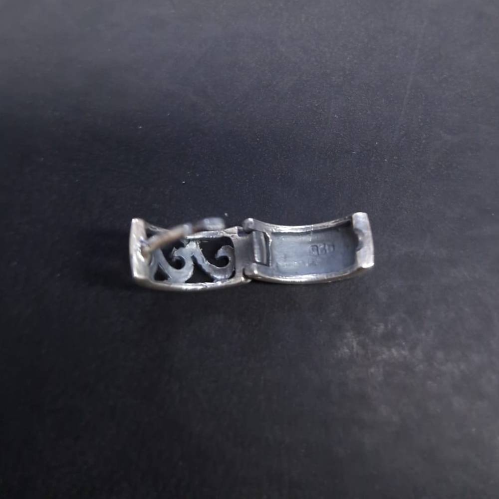 Schaniercreole Welle edel gearbeiteter Ohrschmuck für Männer und frauen