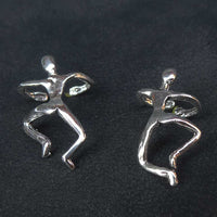 Silber Ohrklemmen