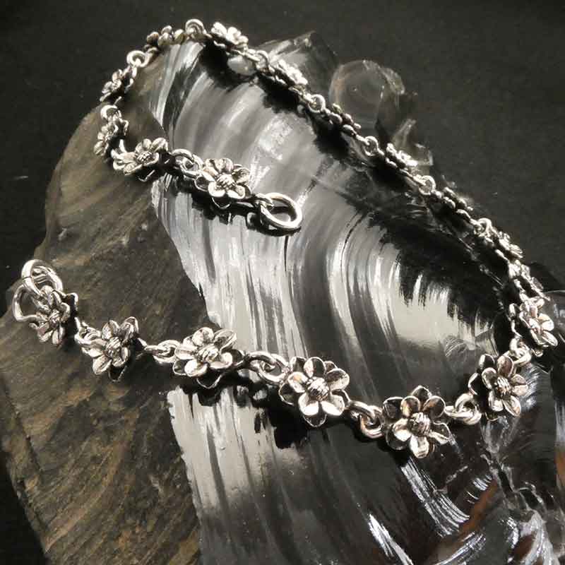 Fußschmuck silber feines kettchen