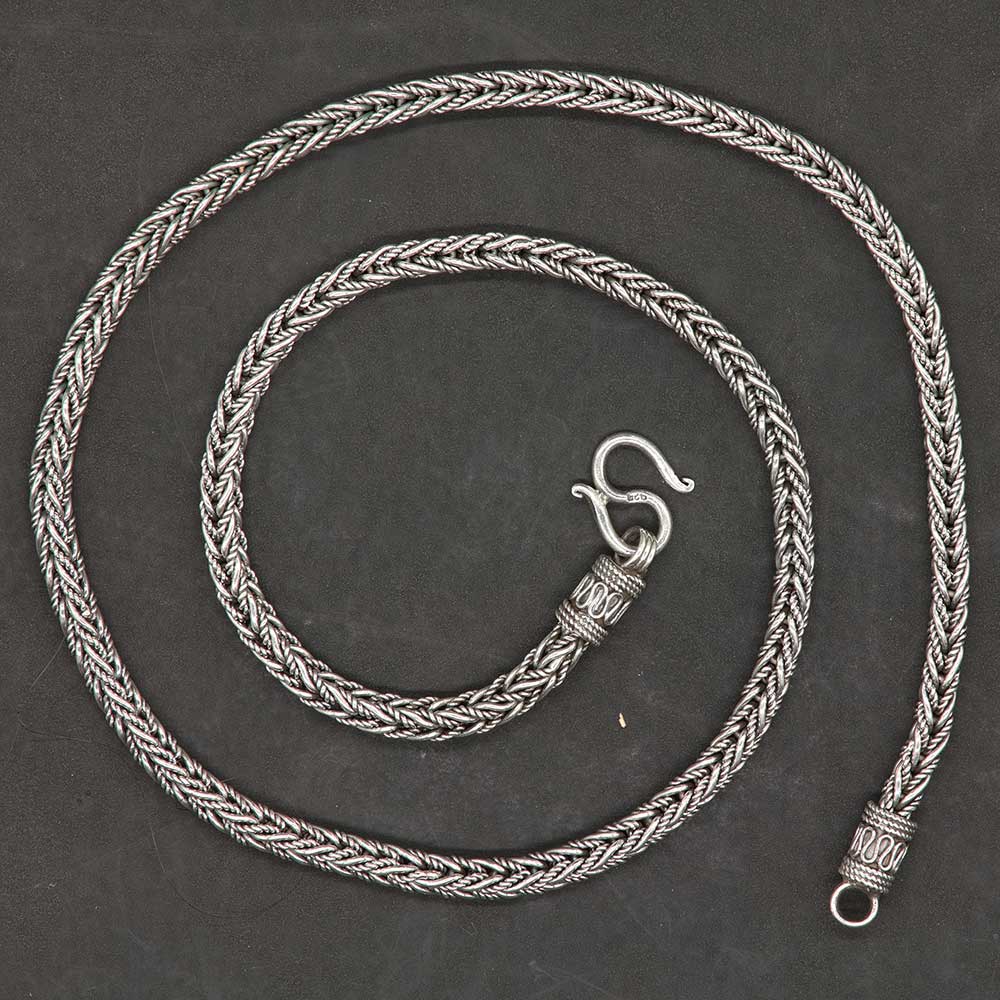 Dicke massive Herren Silberkette 925er Silber edler Halsschmuck Sterlingsilber