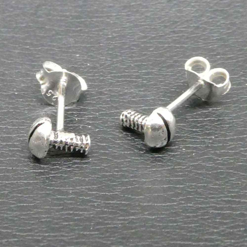 Schraube Ohrstecker Ohrschmuck Silber 925 Ohrschmuck Ohrring Werkzeug