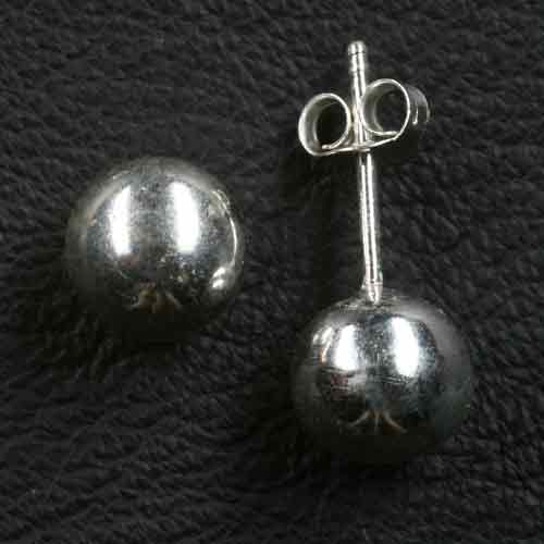 Kugel Ohrstecker 925 Silber Rund elegant zeitlose Ohrringe täglicher Begleiter