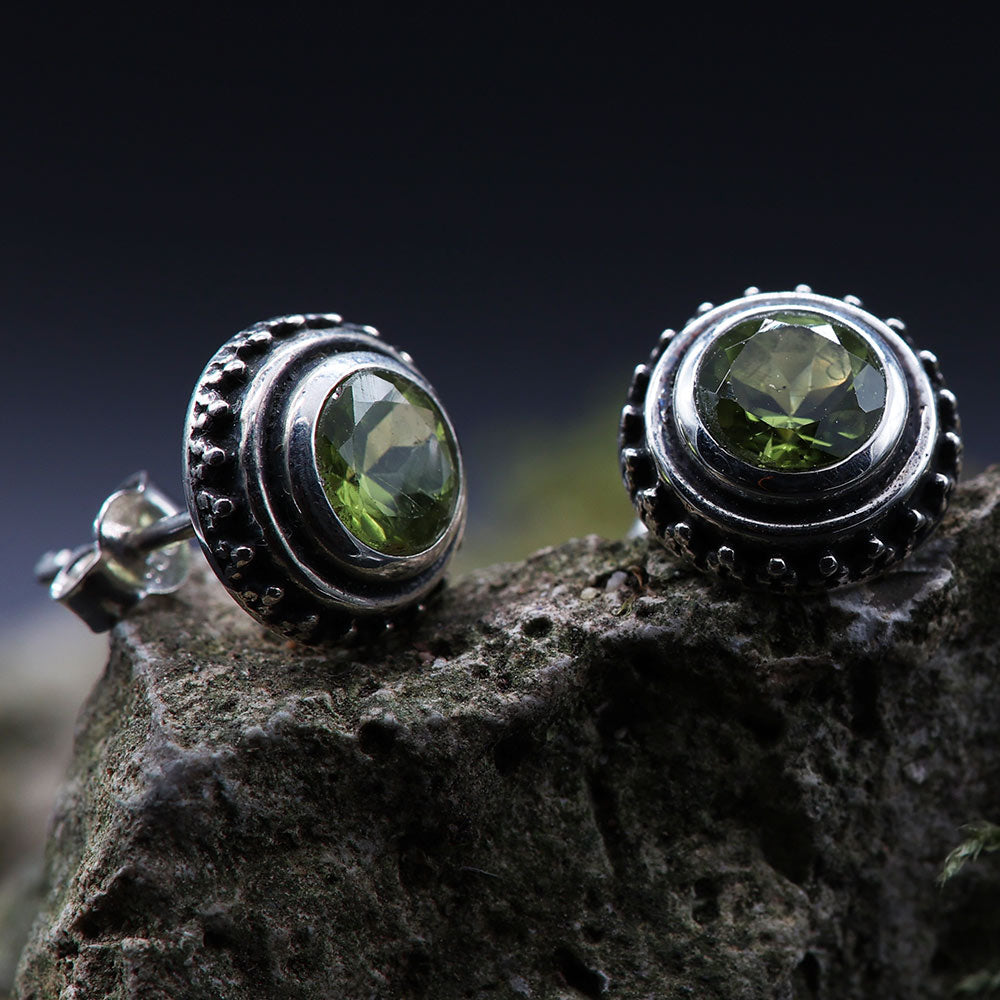 Peridot Edelstein Ohrringe damen Ohrschmuck online kaufen