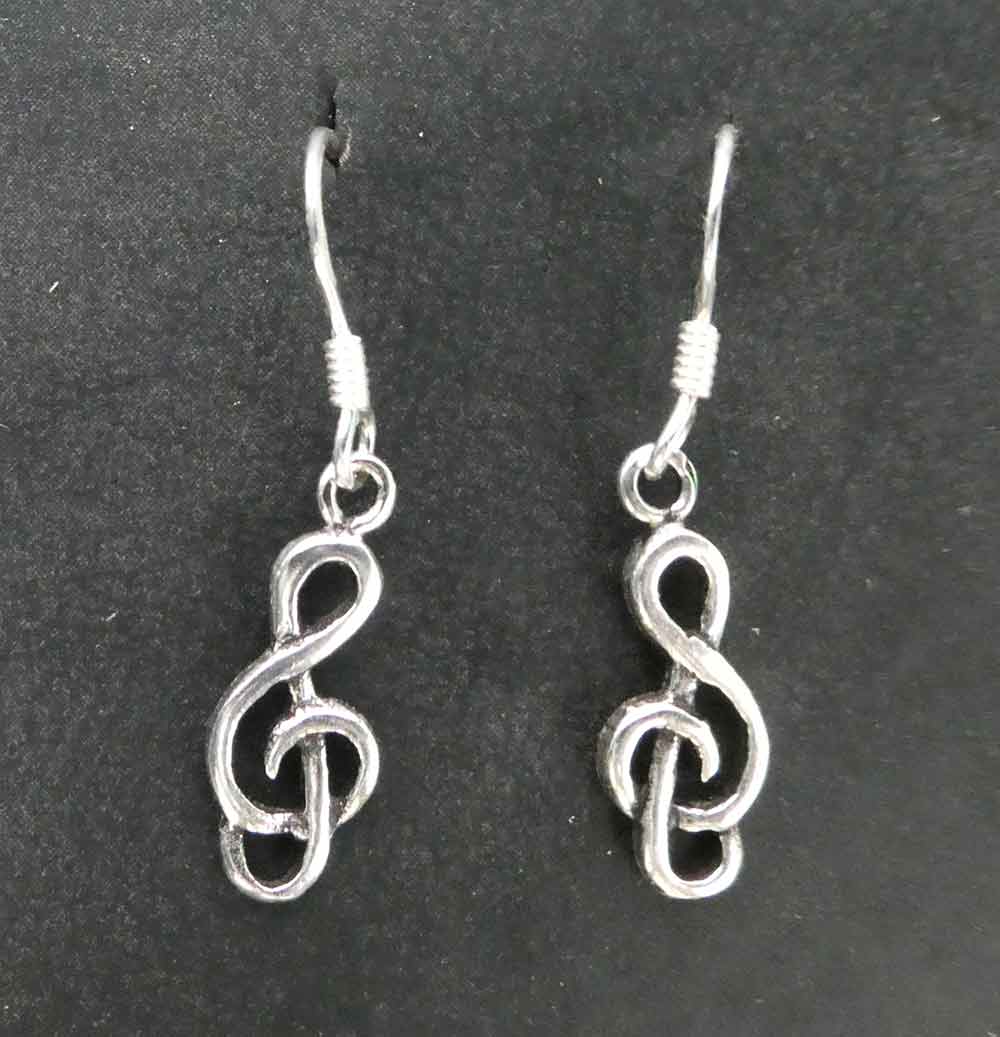 Violinschlüssel Ohrschmuck Musiker
