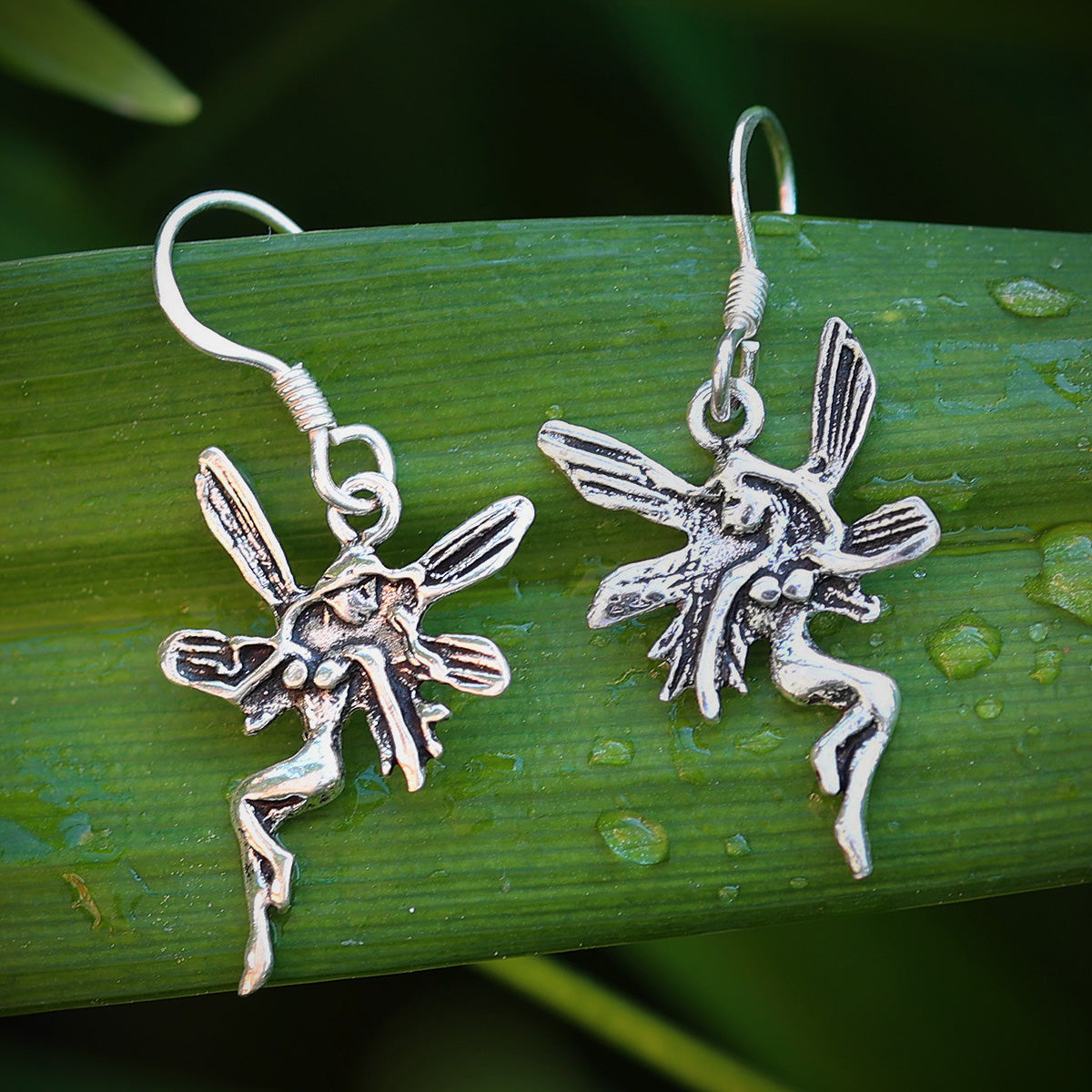 Elfe Schmuck Ohrhänger 925 Silber Paar