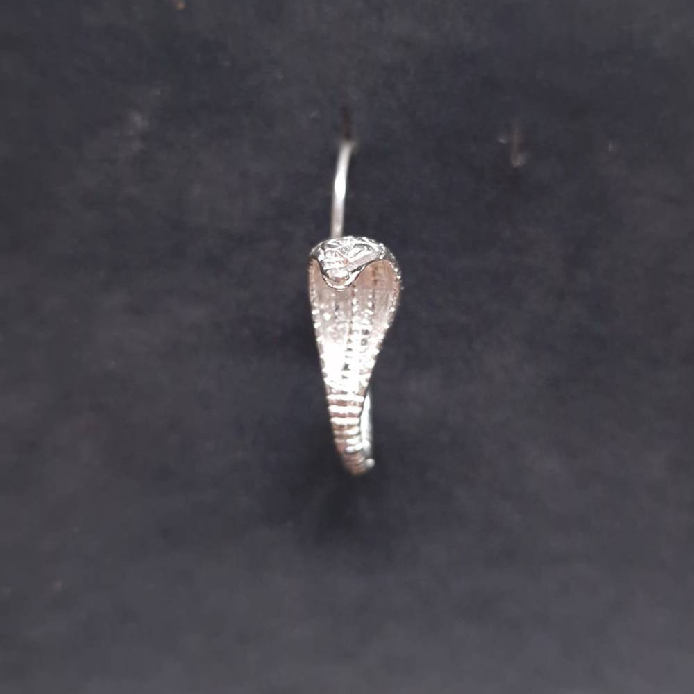 Exklusive Schlangen Ohrringe Kobra 925 Silber Damen Ohrschmuck edel