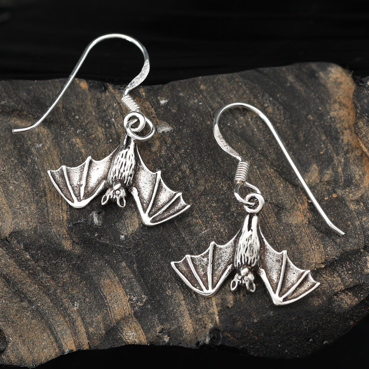Fledermaus Schmuck Ohrhänger 925 Silber Paar