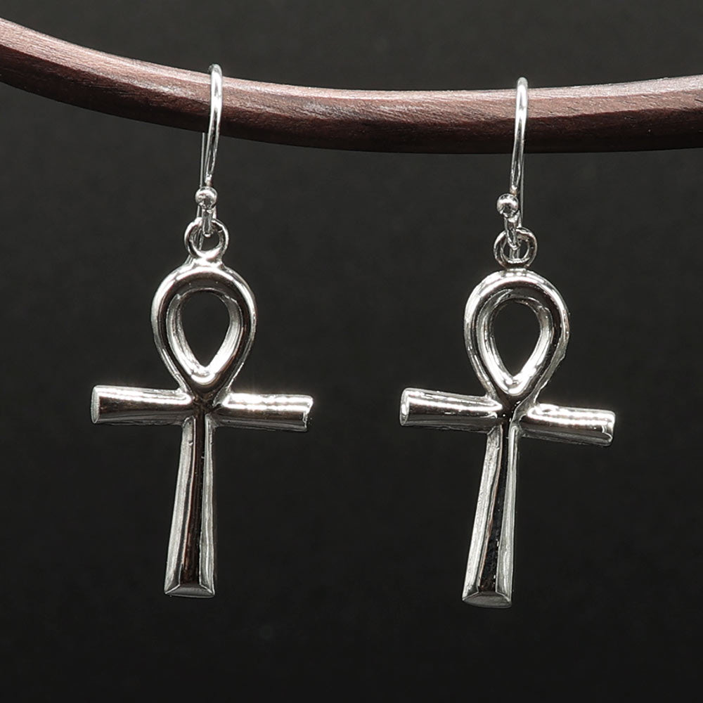 Henkelkreuz Ohrschmuck Ohrhänger Ankh 925 Silber Ägypten Schmuck