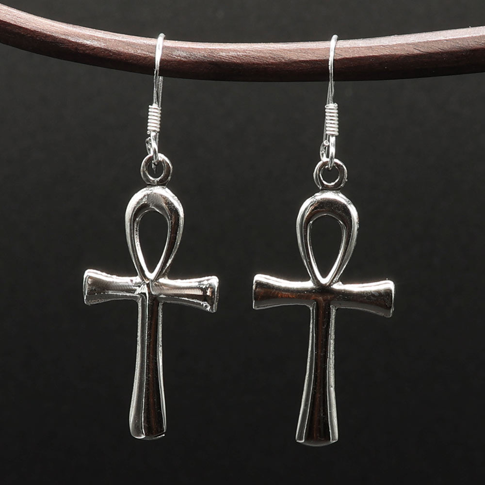 Nillschlüssel Ohrhänger ägyptischer Ohrschmuck 925 Silber