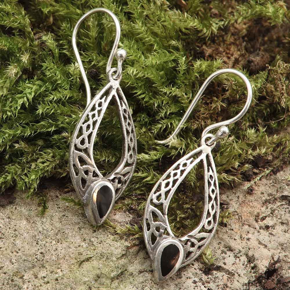 Onyx Ohrringe Frauen Ornamente Ohrschmuck Eingänger S